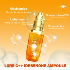 Serum Trẻ Hóa Da, Chống Lão Hóa, Căng Bóng Da, Trắng Da, Ngừa Nám IDEBENONE AMPOULE LURE C++ 30ml