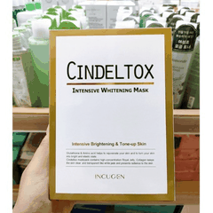 Mặt Nạ Ủ Trắng Chuyên Sâu Incugen Cindel Tox Intensive Whitening Mask Hàn Quốc