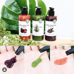 Sữa rửa mặt rau củ thải độc Super Vegitoks Cleanser Wonder Bath 300ml