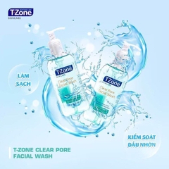 Sữa Rửa Mặt Dạng Gel Chiết Xuất Tràm Trà Newtons Labs T-Zone Clear Pore Facial Wash 200ml