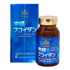 Phòng Ngừa Và Hỗ Trợ Bệnh Ung Thư Kanehide Bio Okinawa Fucoidan Nhật Bản 180 Viên - Nội Địa Nhật Bản