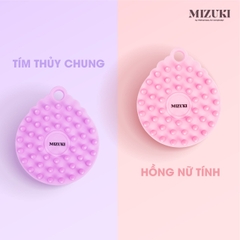 Lược Gội Đầu Massage Da Đầu Thư Giãn 2in1 Mizuki (Màu Ngẫu Nhiên)