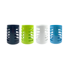 Cắm bút kim loại Enter KB101 76x100mm tròn đen-SM