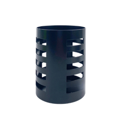 Cắm bút kim loại Enter KB101 76x100mm tròn đen-SM