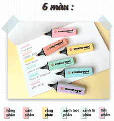 Dạ quang Stabilo Boss 70/155 Tím Phấn