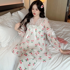 Đồ ngủ cho nữ lưới ren có đêm lót phong cách ngọt ngào  DN430240