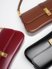 Túi baguette nữ da bò cao cấp 2025 – túi đeo vai, đeo chéo, đeo nách đa năng phong cách sang trọng thời thượng TX103250