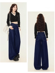 Quần jean ống rộng trẻ trung thời trang quảng châu Xiny QJ049250