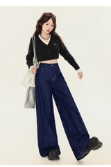 Quần jean ống rộng trẻ trung thời trang quảng châu Xiny QJ049250