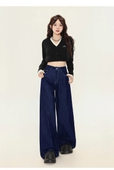 Quần jean ống rộng trẻ trung thời trang quảng châu Xiny QJ049250