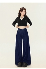 Quần jean ống rộng trẻ trung thời trang quảng châu Xiny QJ049250