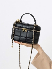Túi Xách Chanel Hộp Nhỏ Da Thật Cao Cấp 2025 – Đeo Vai & Đeo Chéo TX199250