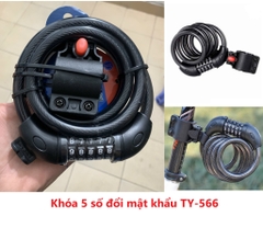 Khoá xe đạp có mật khẩu