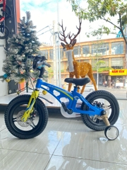 xe đạp trẻ em lanq 46 vành đúc phanh đĩa khung bậc thang mẫu mới - HÀNG NHẬP KHẨU CHÍNH HÃNG