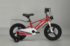 Xe đạp trẻ em khung nhôm vành đúc hai phanh đĩa có đèn ISABEL  - bé từ 2-9 tuổi