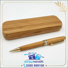 Bút ký gỗ và hộp gỗ 16