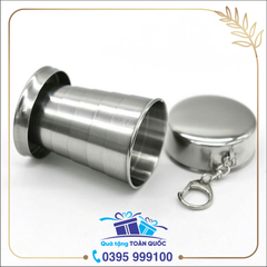 Cốc inox gấp, ly xếp inox