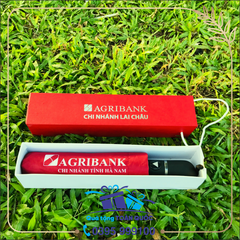 Ô dù gập 3 tự động 1 chiều ngân hàng Agribank