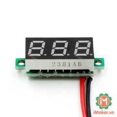 Đồng hồ đo áp DC 2 dây 3.2-30VDC mini