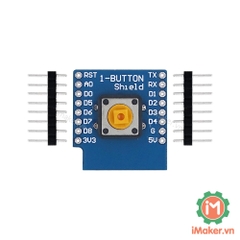 ESP8266 NodeMCU Lua D1 Mini 1 Button Shield