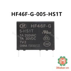 HF46F-G 5-HS1 Relay HongFa 5V 7A 250VAC 4 chân