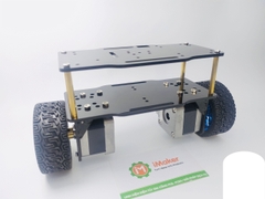 Khung xe Robot 2 bánh tự cân bằng động cơ Bước
