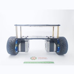 Khung xe Robot 2 bánh tự cân bằng động cơ Bước