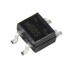 MB8S Cầu chỉnh lưu 800V 0.5A
