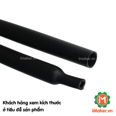 Ống co nhiệt 16mm (mét) - Dây co nhiệt màu đen