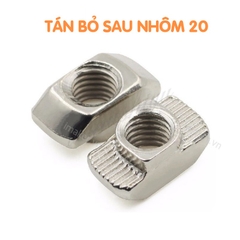 Tán T, Tán bỏ sau nhôm định hình 2020 M3, M4, M5