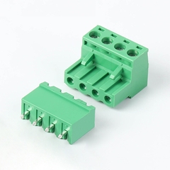 KF-5.08-4-V Terminal Block Plug-in hàn PCB 4 chân thẳng 5.08mm