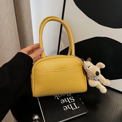 Túi Quai Xách Nữ - Giỏ Xách Đeo Chéo Kèm Thú Bông Mona - tt240701