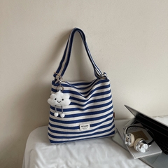 Túi Vải Kẻ Ngang Siêu Hot Túi Đi Biển - tt250709