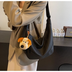 Túi Xách Nữ Size To Đeo Chéo - Giỏ Xách Lớn Kèm Thú Bông Mona - tt240903