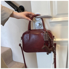 Túi Đeo Chéo Nữ Có Quai Xách - Giỏ Xách Kèm Móc Đeo Túi Mona - tt240908