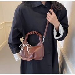 Túi Bèo Nhún Đeo Chéo Nữ - Giỏ Quai Xách Kèm Móc Đeo Túi Mona - tt240917