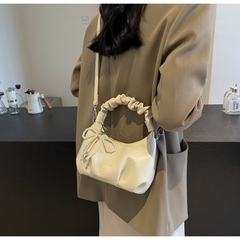 Túi Bèo Nhún Đeo Chéo Nữ - Giỏ Quai Xách Kèm Móc Đeo Túi Mona - tt240917