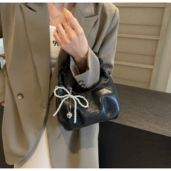 Túi Bèo Nhún Đeo Chéo Nữ - Giỏ Quai Xách Kèm Móc Đeo Túi Mona - tt240917