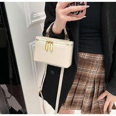 Túi Hộp Đeo Chéo Nữ Có Quai Xách - Giỏ Xách Mona - tt240503