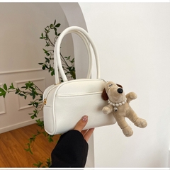 Túi Quai Xách Nữ - Giỏ Xách Đeo Chéo Kèm Thú Bông Mona - tt240701