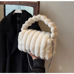 Túi Lông Nữ Có Quai Xách - Giỏ Xách Đeo Chéo Mona - tt231007