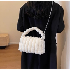 Túi Lông Nữ Có Quai Xách - Giỏ Xách Đeo Chéo Mona - tt231007