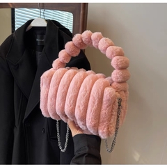 Túi Lông Nữ Có Quai Xách - Giỏ Xách Đeo Chéo Mona - tt231007