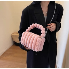 Túi Lông Nữ Có Quai Xách - Giỏ Xách Đeo Chéo Mona - tt231007