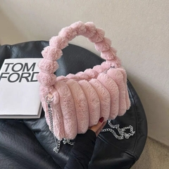 Túi Lông Nữ Có Quai Xách - Giỏ Xách Đeo Chéo Mona - tt231007