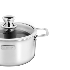 Bộ nồi Inox 3 lớp đáy liền Elmich Trimax classic 2106OL size 18,20,24cm