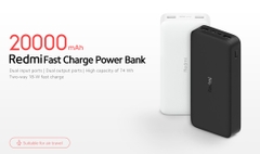 Pin dự phòng Xiaomi 20000mah Redmi 18W Fast Charge (White)