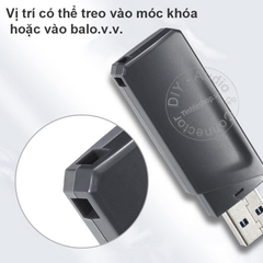 Cạc đọc thẻ SD Micro SD SSK SCRM400 - Micro SD TF USB 3.1 gen1 SD memory card reader