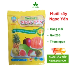 Muối sấy Ngọc Yến đặc sản Đồng Tháp chay mặn đều dùng được gói 20g, 100g, 250g