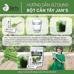 Bột cần tây mật ong sấy lạnh Jan's túi 60 gram ( 20 gói 3g)